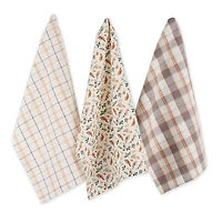 DII® Crisp Leaves Dishtowel Set
