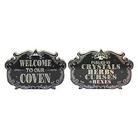 Assorted 8" Witch Tabletop Sign by Ashland®, 1pc.