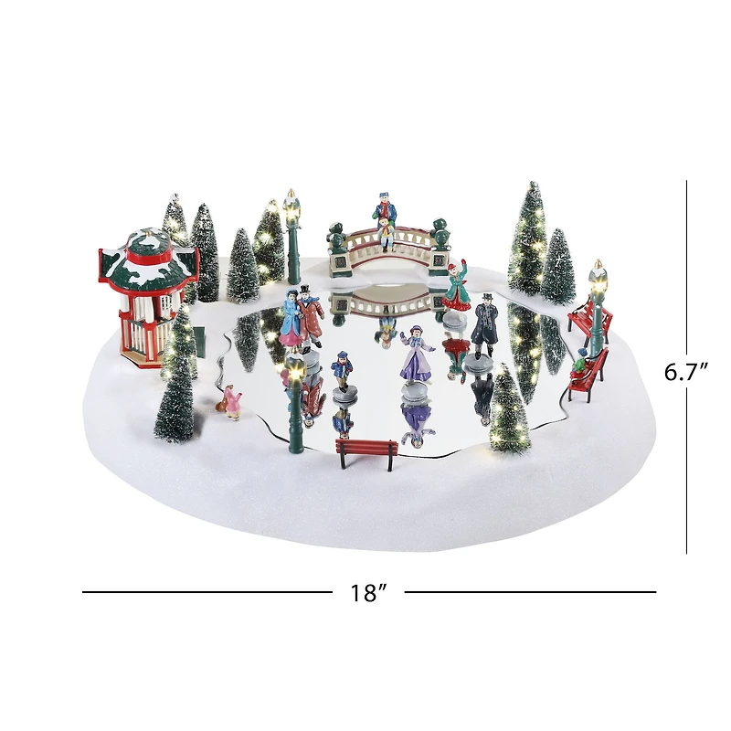 Mr. Christmas Winter Wonderland Skating Rink