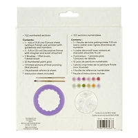 Cosmos Flowers Paint-by-Number Framed Mini Kit by Artist's Loft®
