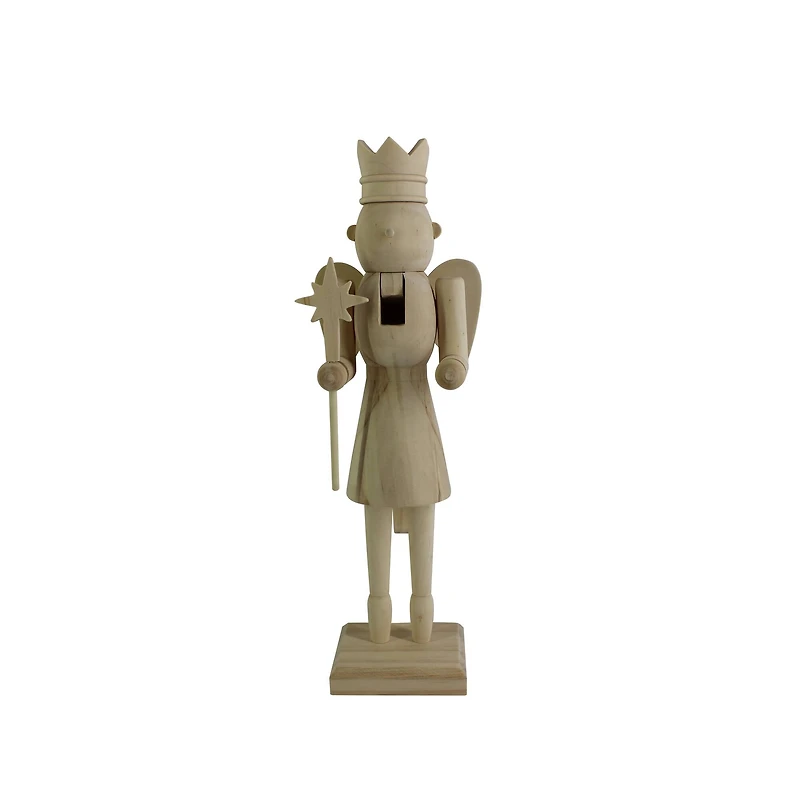14" Angel DIY Pinewood Nutcracker by Make Market®