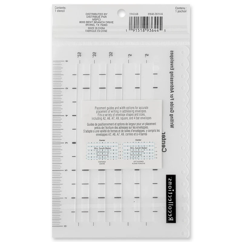 Address Writing Guide by Recollections™