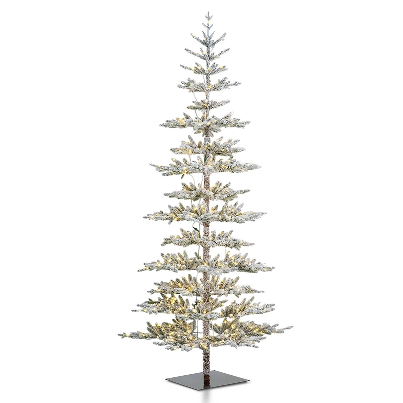 9ft. Pre-Lit Deluxe Pine Artificial Christmas Tree, Warm White LED Lights