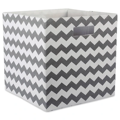 DII® 13" Polyester Chevron Storage Cube