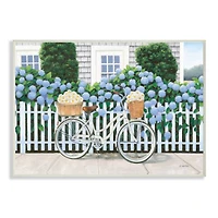 Stupell Industries Cape Cod Daisy Bike Wall Plaque