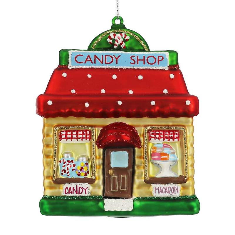 4" Candy Shop Glass Ornament by Ashland®