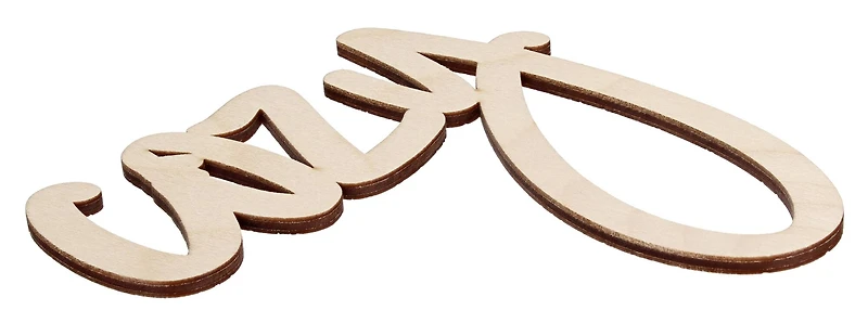 Leisure Arts® 5" Cozy Wood Word