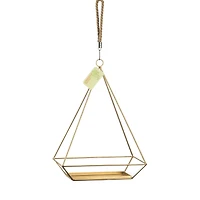 15" Hanging Plant Holder with Rectangle Base