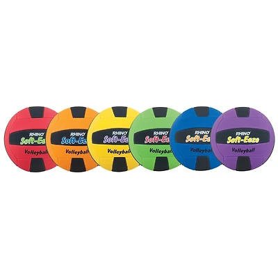 Champion Sports Rhino® Softeeze Volleyballs, 6ct.