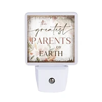 The Greatest Parents On Earth LED Night Light