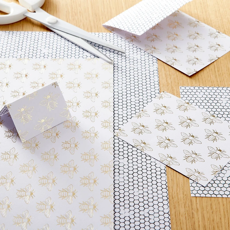 Bumble Bee Paper by Recollections™, 12" x 12"