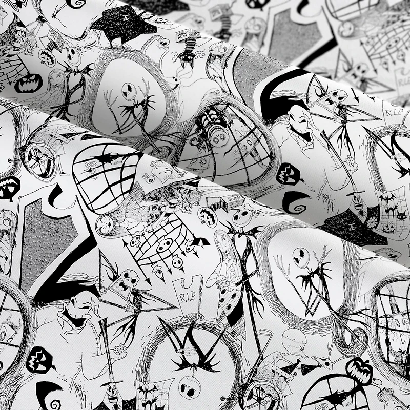 Disney® World of Nightmare Before Christmas Toss Cotton Fabric