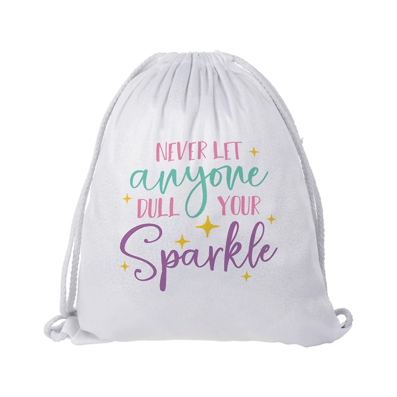Craft Express Sublimation Glitter Backpacks, 2ct.