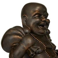 Copper Polystone Bohemian Sculpture, Set of  17" x 11" x 8"