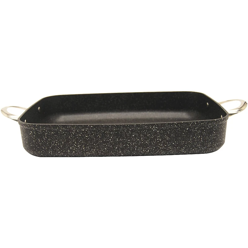 THE ROCK by Starfrit 13" Square Oven Dish With Stainless Steel Handles