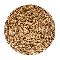 The Novogratz Brown Overlapping Reclaimed Wood Wall Décor