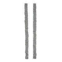 Black & White Checker Clay Square Beads by Bead Landing™