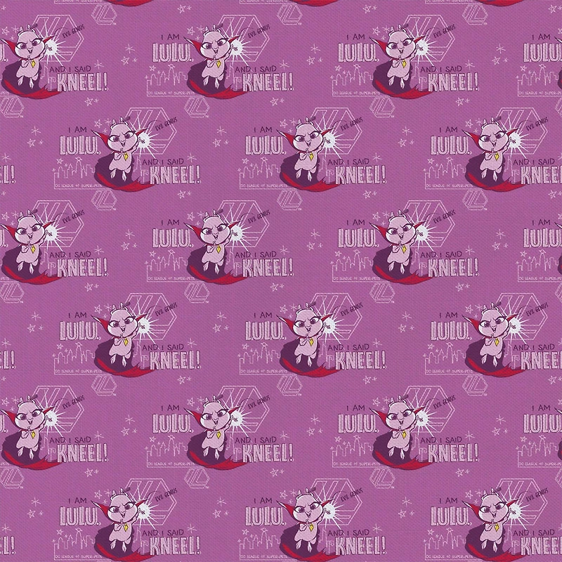 Super Pets™ Evil Genius Lulu Cotton Precut Fabric