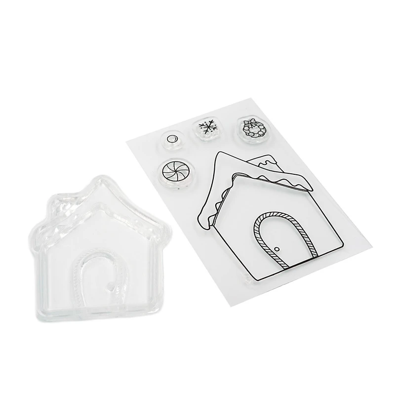 Gingerbread House Clear Stamp Set by Recollections™