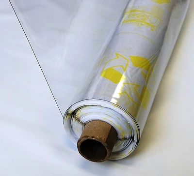 Vinyl-It 54" x 15yd. Clear 16 Gauge PVC Vinyl Roll