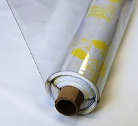 Vinyl-It 54" x 15yd. Clear 16 Gauge PVC Vinyl Roll
