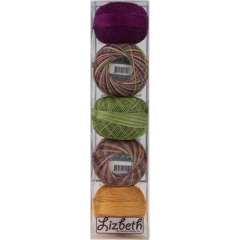 Handy Hands Lizbeth Garden Cordonnet Cotton Thread Pack