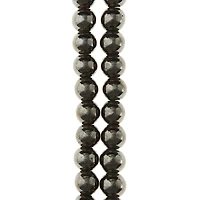 12 Pack: Hematite Round Beads, 8mm by Bead Landing™