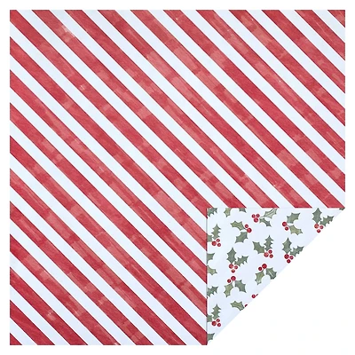 Christmas Holly Paper by Recollections™, 12" x 12"