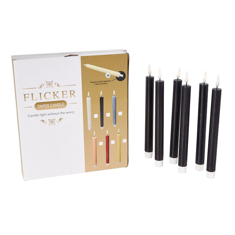 10" Flameless Wax Candles with Remote Control