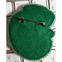 Crystal Art Beadwork Kit For Creating Broоch Chameleon