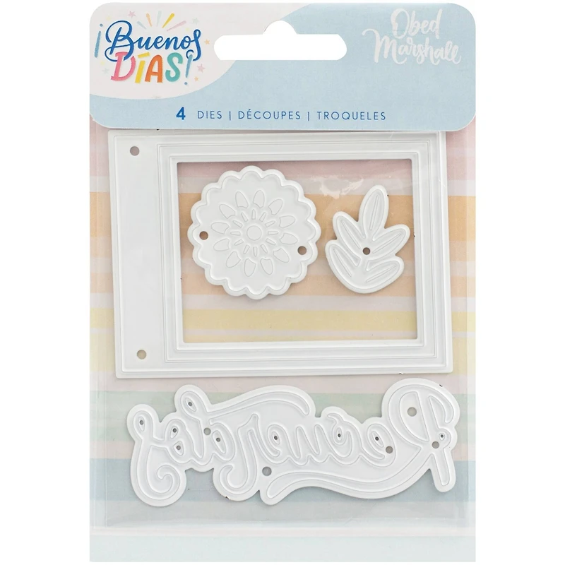 American Crafts™ Obed Marshall Buenos Dias Die Set