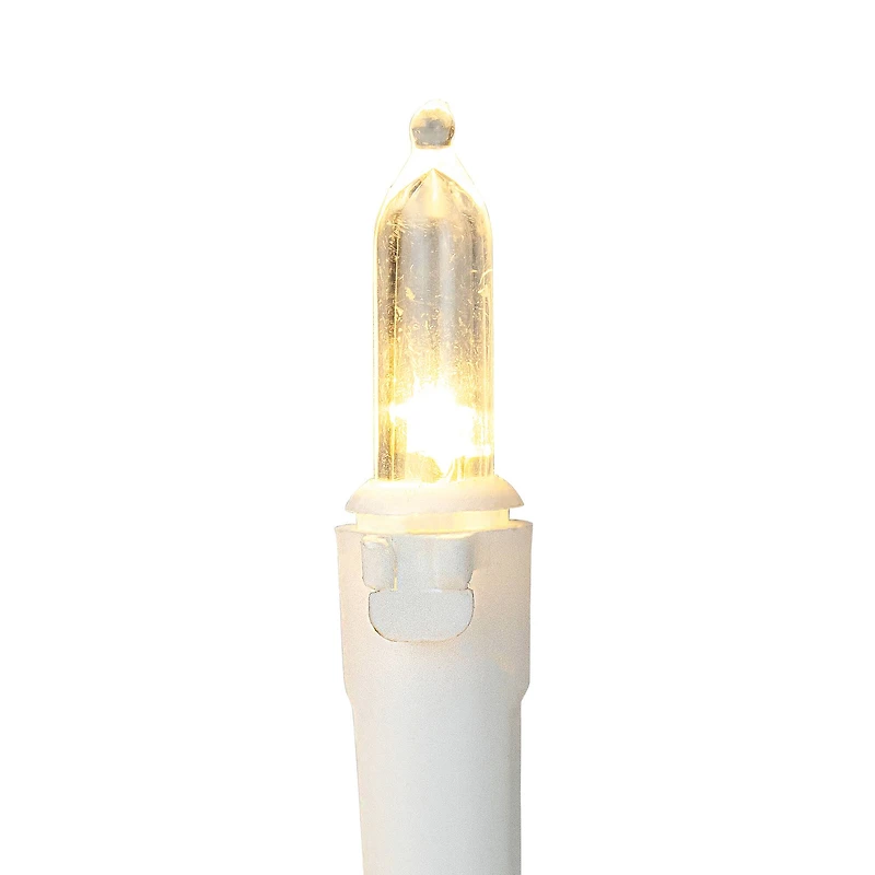 100ct. LED Mini Christmas Lights With White Wire