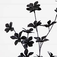 4ft. Artificial Halloween Black Enkianthus Tree