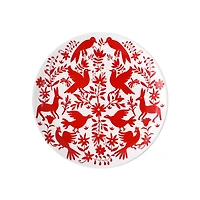 7" Red Ceramic Plate from Ashland®