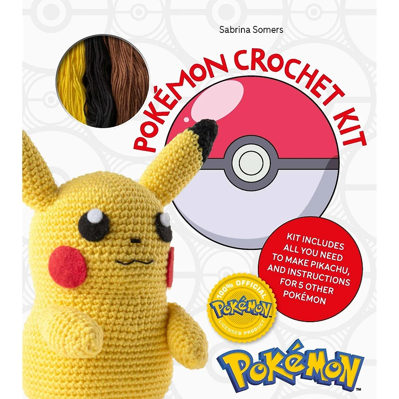 David & Charles Pokémon Crochet Kit