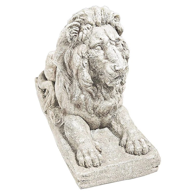 Design Toscano 27" Lyndhurst Manor Lion Sentinel Statue