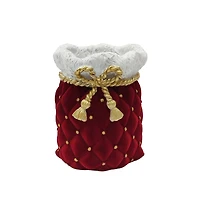 7" Red & White Santa Bag Tabletop Décor by Ashland®