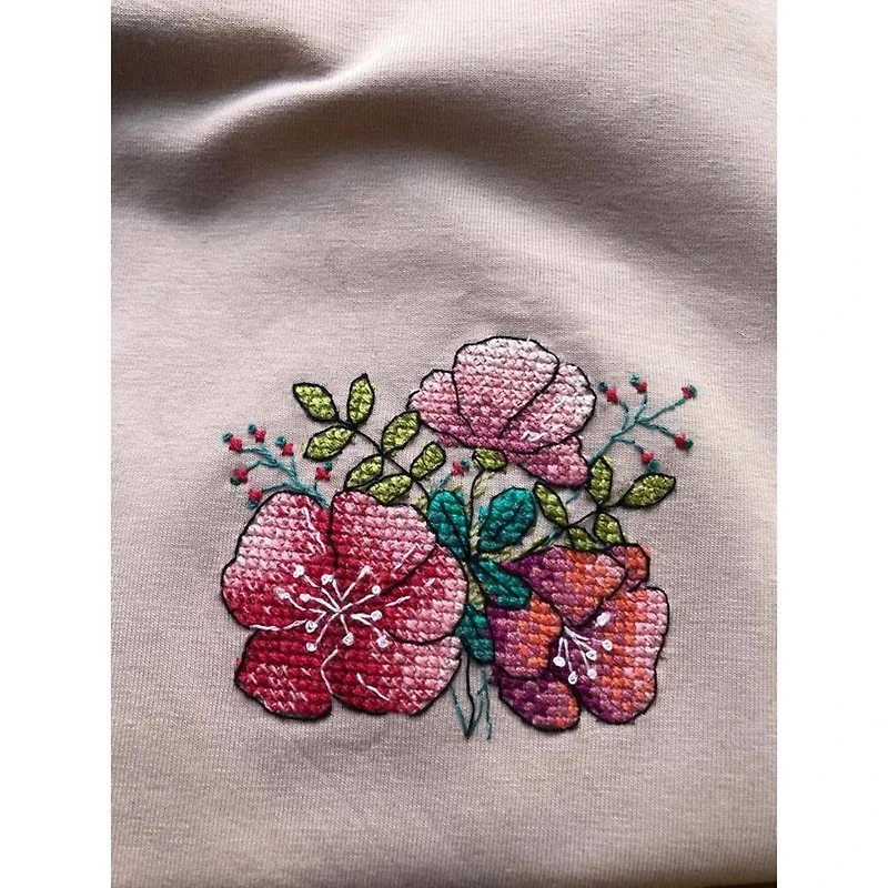 MP Studia Scarlet Charm Cross Stitch Kit