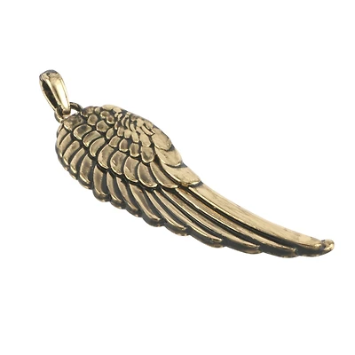 Gold Metal Wing Pendant by Bead Landing™