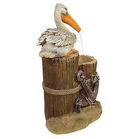 Design Toscano Pelican's Seashore Roost Sculptural Fountain