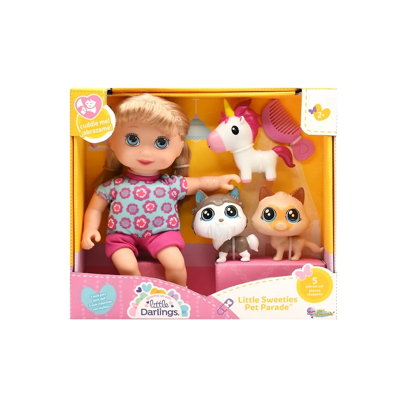Little Darlings Little Sweeties Pet Parade With 10" Doll