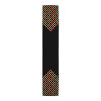 90" Diamond Kwanzaa Table Runner