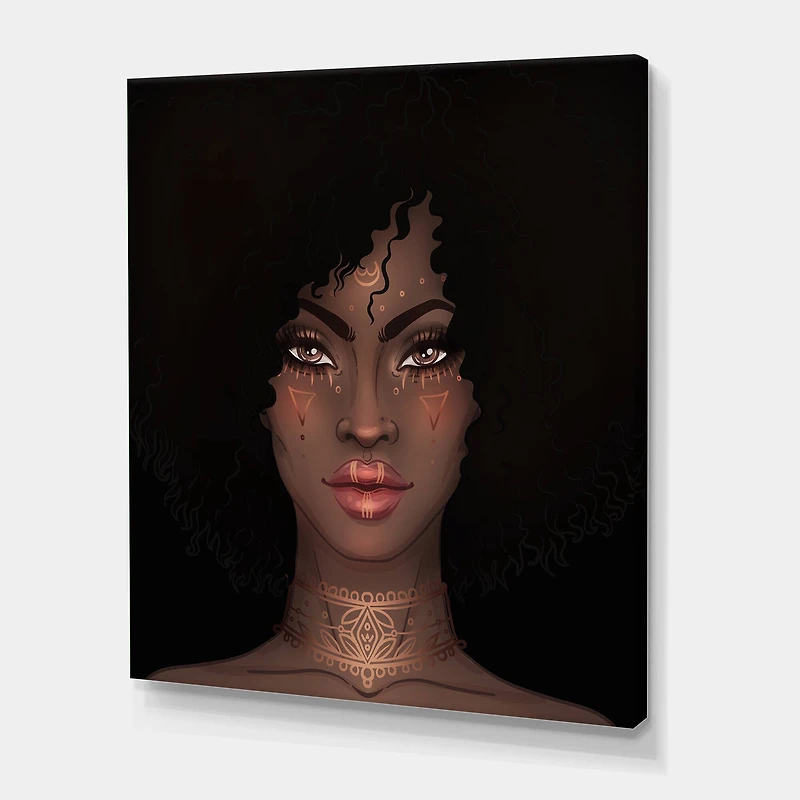 Designart - Portrait of African American Woman II