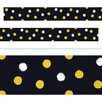 Trend Enterprises® Bolder Borders® I Heart Metal Dots Border, 35.7ft. 
