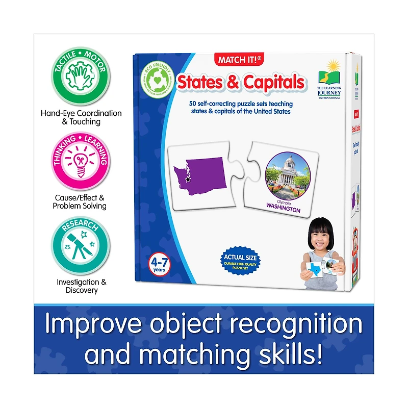 Match It! - States & Capitals