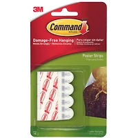3M Command™ Removable Poster Strips, 6 Packs of 12