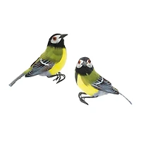 Foam & Feather Birds Decoration Set