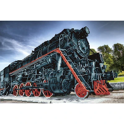 Diamond Dotz® Intermediate Magnificent Engine Diamond Painting Kit