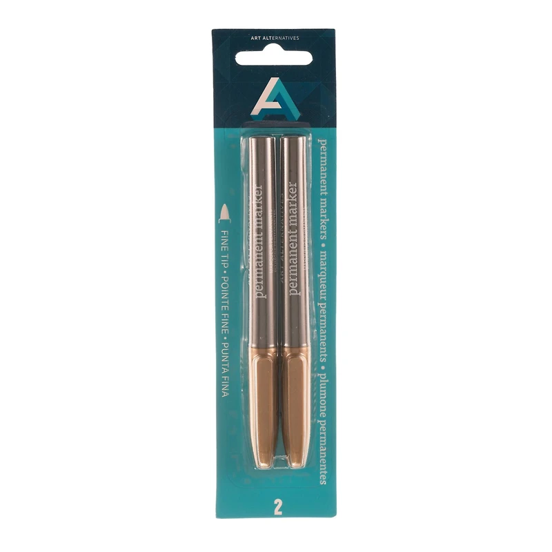 Art Alternatives Gold Fine Permanent Marker Set