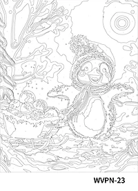 16" x 20" Penguin Paint-by-Number Kit by Artist's Loft™